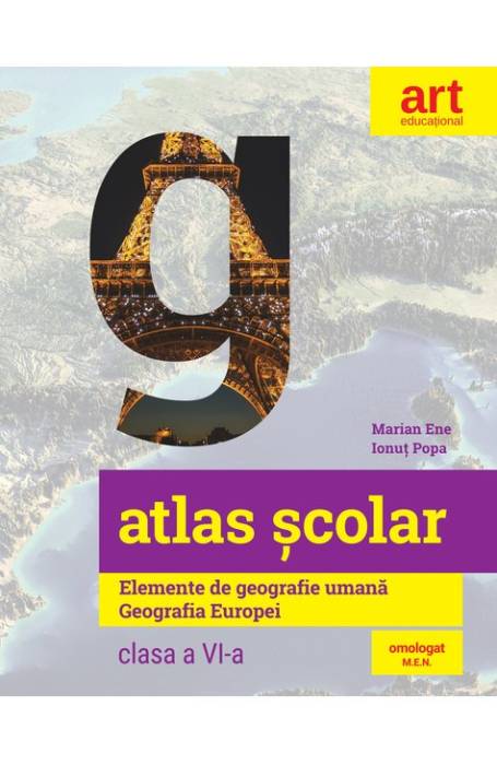ATLAS SCOLAR 6 GEOGRAFIA EUROPEI ART 2020
