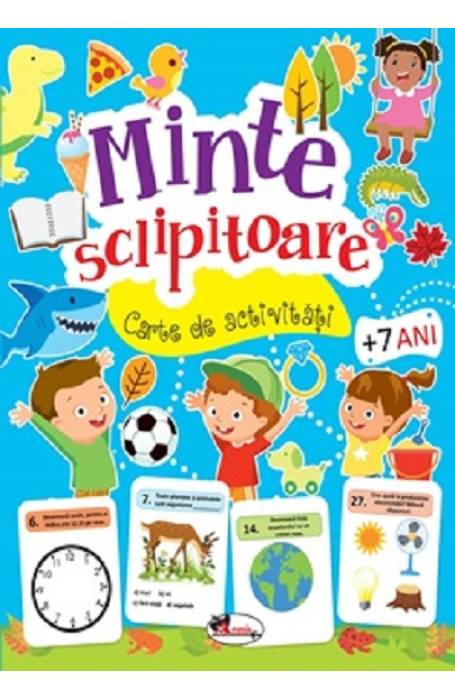 MINTE SCLIPITOARE 7+ CARTE DE ACTIVITATI 