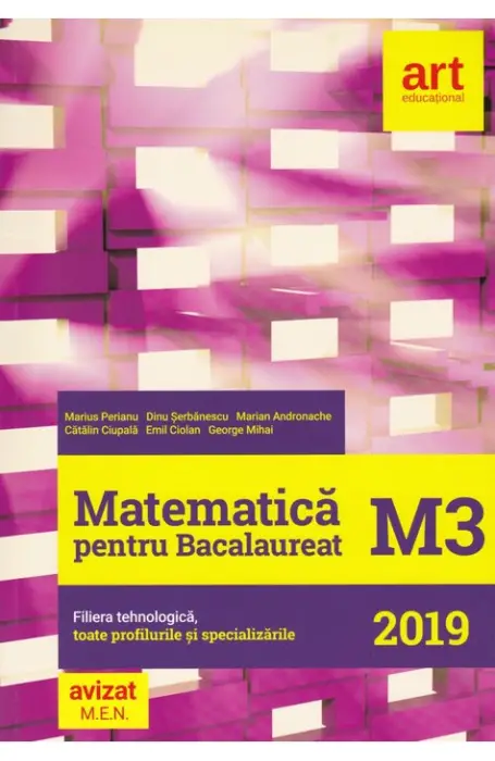 MATEMATICA BAC M3 ART 2019