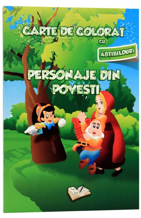 PERSONAJE DIN POVESTI COLORAT ARS LIBRI