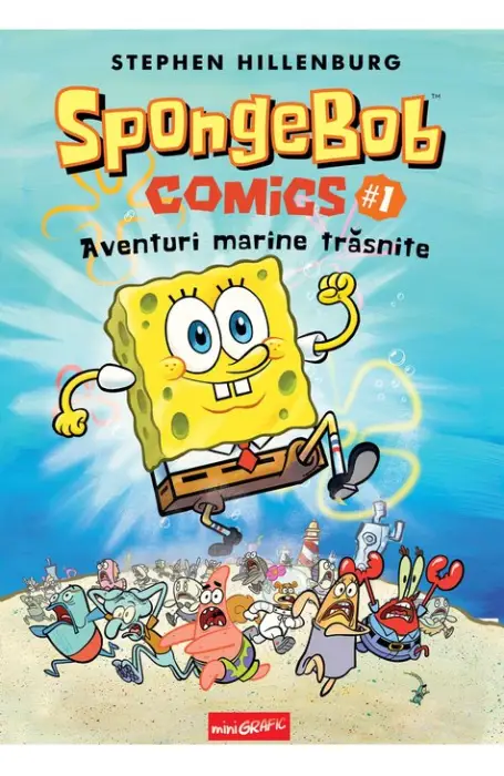 SPONGEBOB 1 AVENTURI MARINE TRAZNITE MINIGRAFIC ED 2024/NNEW......S