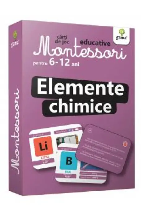 ELEMENTE CHIMICE/CJED MONTESSORI 6- 12 ANI