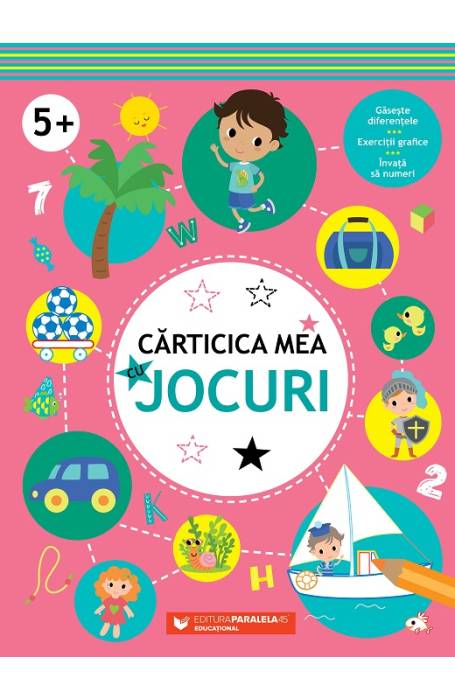 CARTICICA MEA CU JOCURI 5+