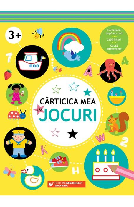 CARTICICA MEA CU JOCURI 3+