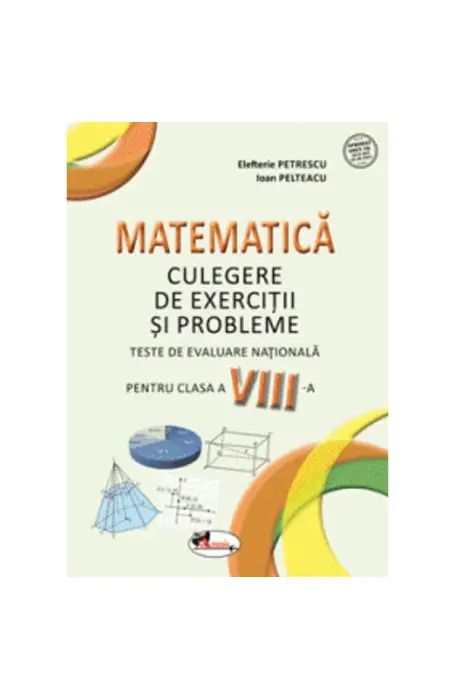 MATEMATICA 8 CULEGERE TESTE DE EVALUARE NATIONALA ARAMIS 2021