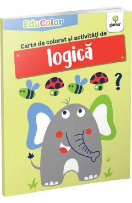 CARTE DE COLORAT SI ACTIVITATI DE LOGICA 4-6 GAMA