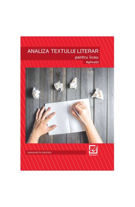 ANALIZA TEXTULUI LITERAR PT LICEU APLICATII