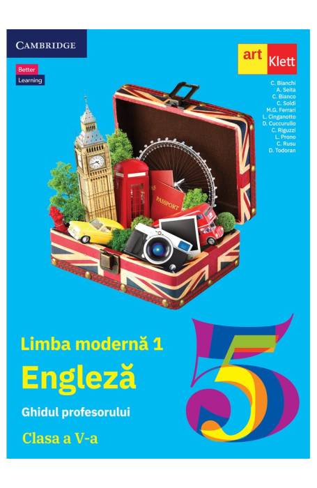 ENGLEZA 5 GHIDUL PROFESORULUI MAKE IT 1 ART KLETT 2023