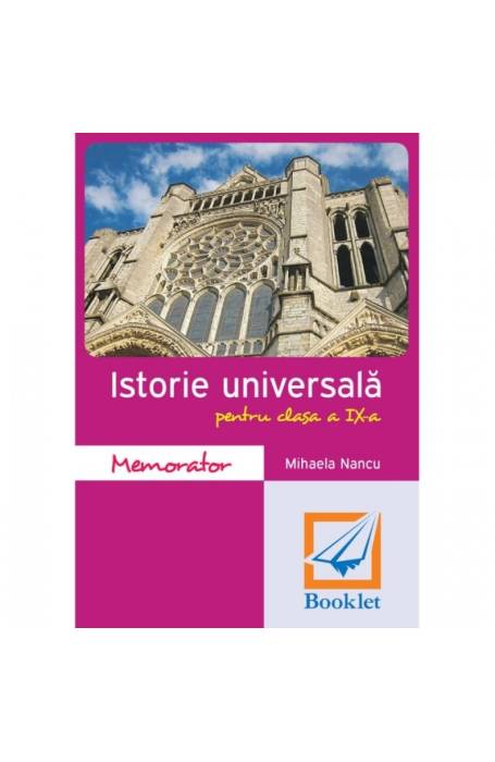 MEMORATOR ISTORIE 9 BOOKLET 2018