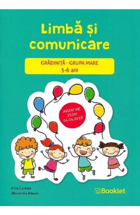 GR019 GRUPA MARE LIMBA SI COMUNICARE BOOKLET