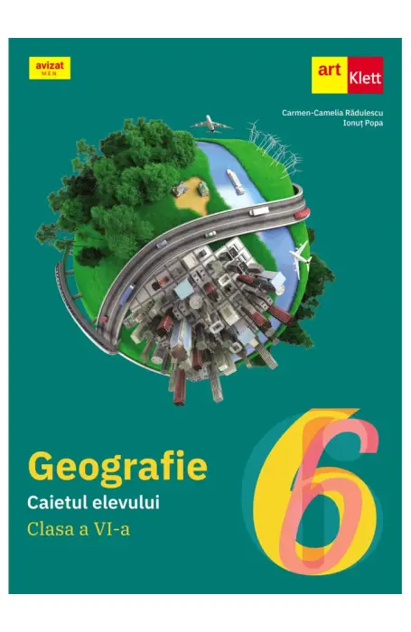 GEOGRAFIE 6 CAIET ART 2023 ACCES ONLINE JLFXKHA9ENLY