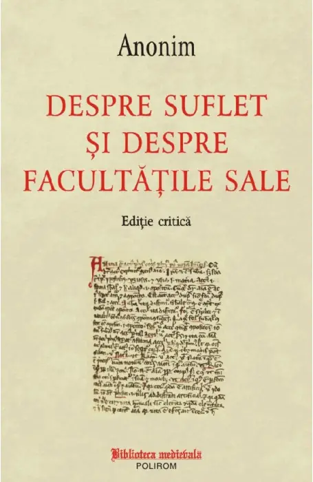DESPRE SUFLET SI DESPRE FACULTATILE SALE 