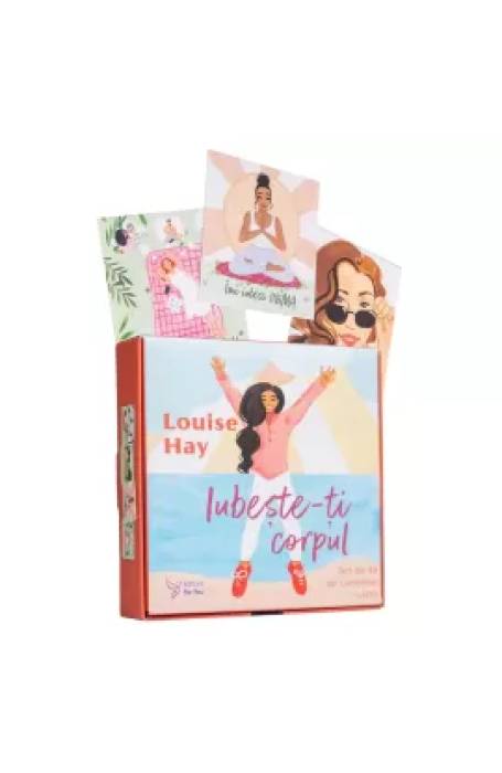 IUBESTE-TI CORPUL SET 44 CARTOLINE + CARTE