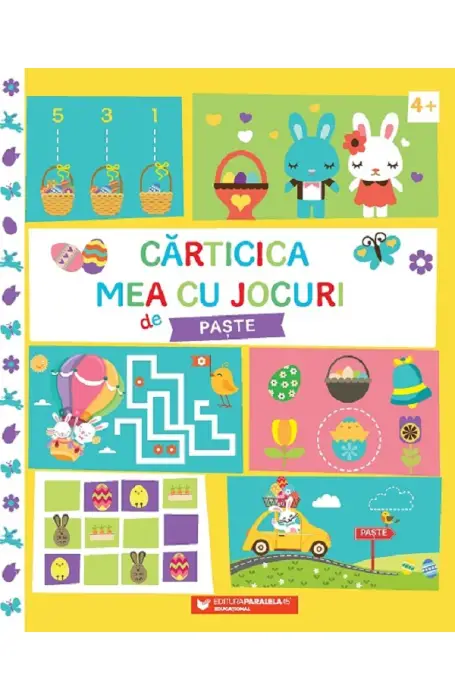 CARTICICA MEA CU JOCURI DE PASTE P45