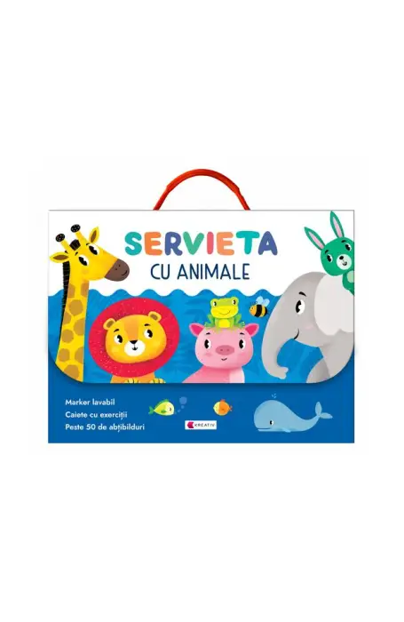 SERVIETA CU ANIMALE KREATIV