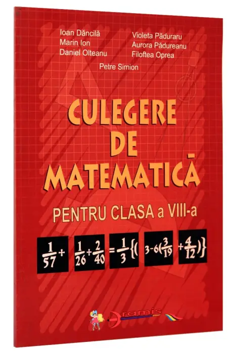 MATEMATICA 8 CULEGERE SIMION ARAMIS