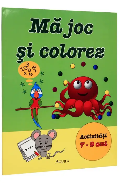 MA JOC SI COLOREZ 7-9 ANI