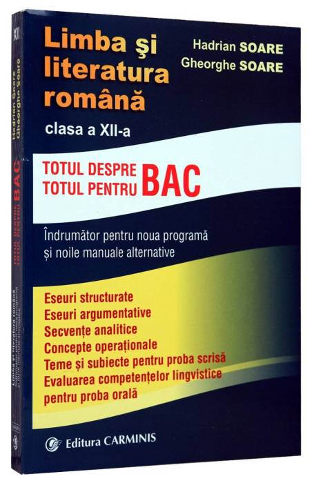 ROMANA 12 INDRUMATOR SOARE BAC