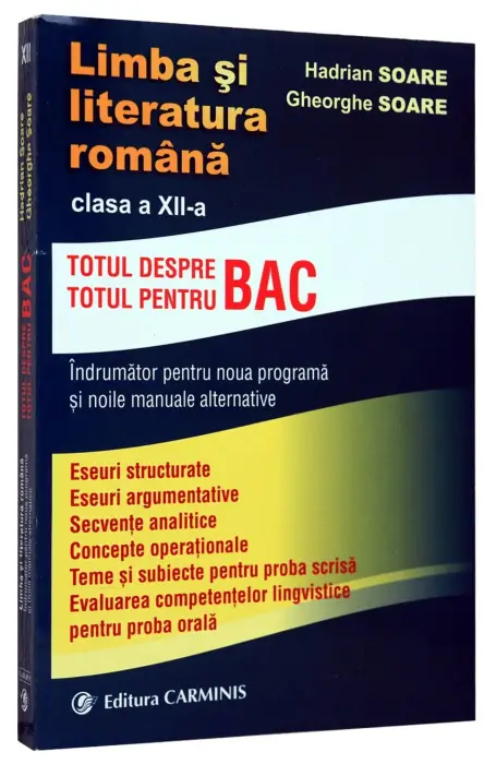 ROMANA 12 INDRUMATOR SOARE BAC