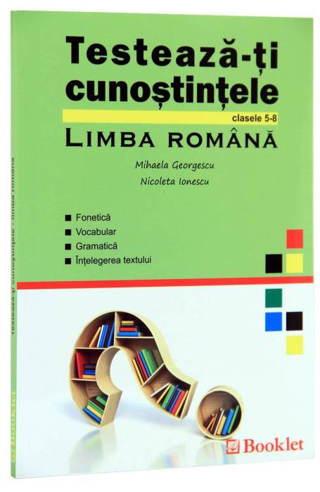 TESTEAZA-TI ROMANA BOOKLET 5-8