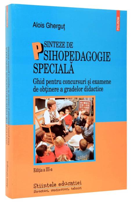 SINTEZE DE PSIHOPEDAGOGIE SPECIALA ED 3