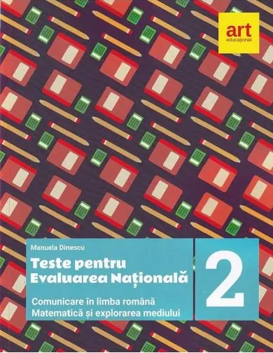Evaluare Nationala 2 Teste Mate si Romana Ed 2025 Art Klett