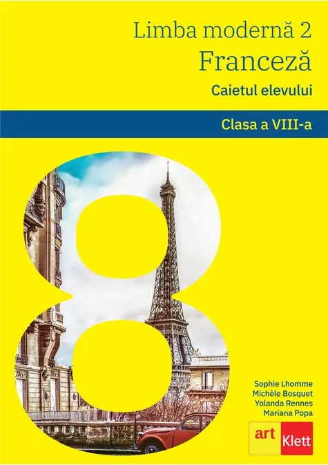 Franceza 8 L2 Caiet Art 2020