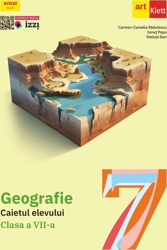 Geografie 7 Caietul Elevului Art 2024