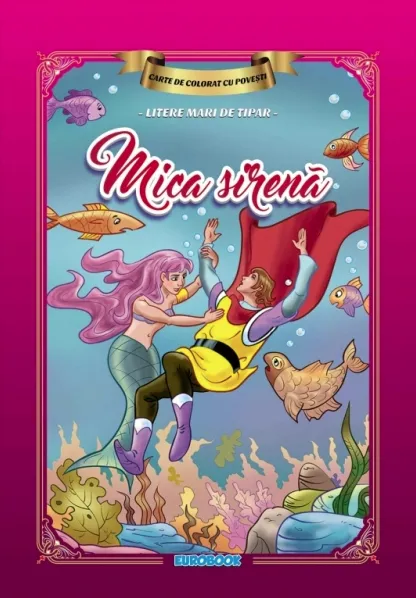 Inv Mica Sirena Litere Mari CC cu Povesti