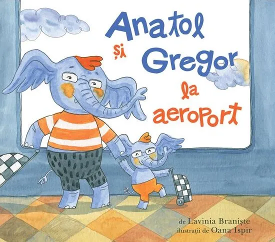 Anatol si Gregor la Aeroport Cartea cu Genius Hc 2024