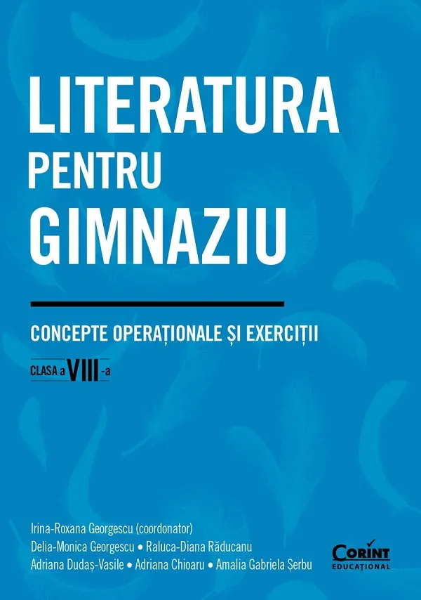 Literatura pentru Gimnaziu 8 Concepte Operationale