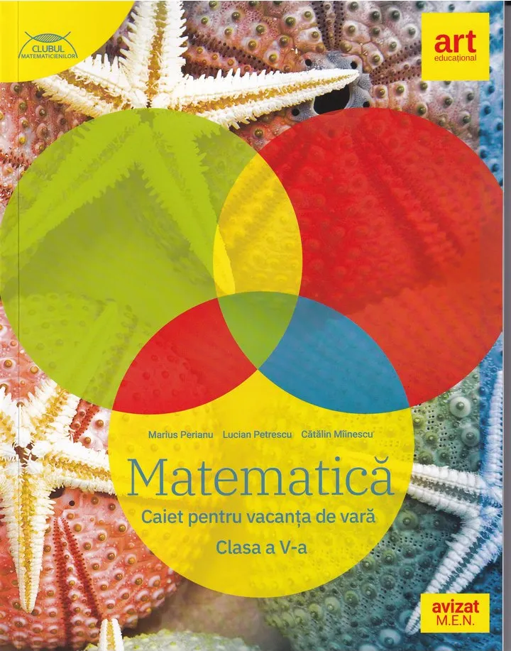 Matematica 5 Caiet Vacanta de Vara Ed 2024 Art