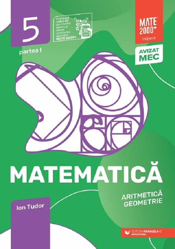 Matematica 5 Initiere Partea 1 2025-2026 P45 9789734742974