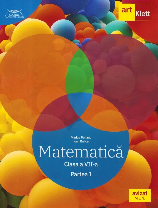 Matematica 7 Partea 1 Traseul Albastru Art 2024
