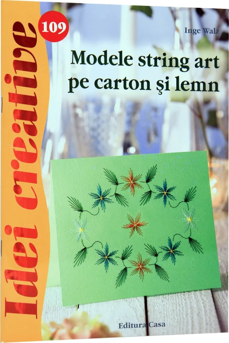 Modele String Art pe Carton si Lemn - Idei 109