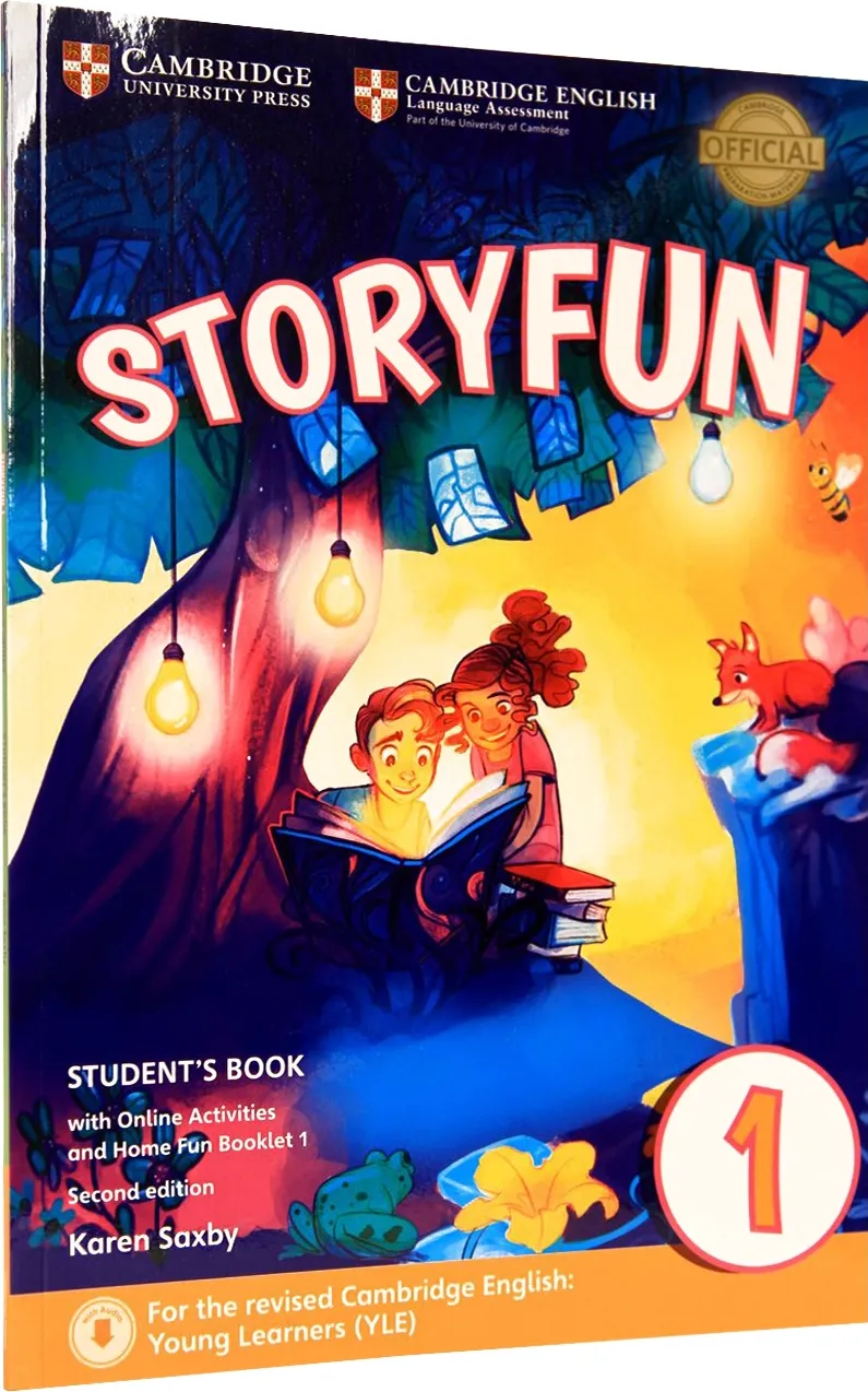 Storyfun 1 Sb With Online Act And Home Fun Booklet