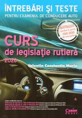 Curs de Legislatie Rutiera 2026 Corint