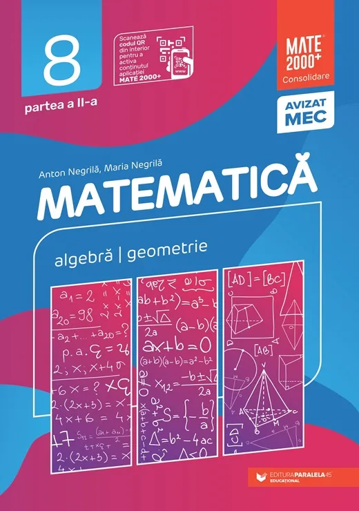 Matematica 8 Consolidare Sem 2 P45 2025-2026