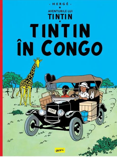 Aventurile lui Tintin 2 Tintin in Congo Grafic