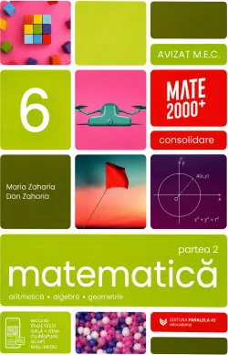 Matematica 6 Consolidare Partea 1 2026-2027 Zaharia 9789734744626