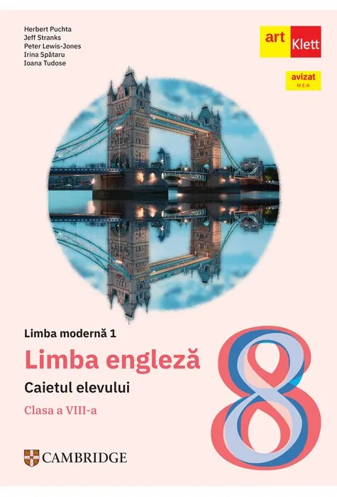 Engleza 8 L1 Neintensiv Caiet Art 2025