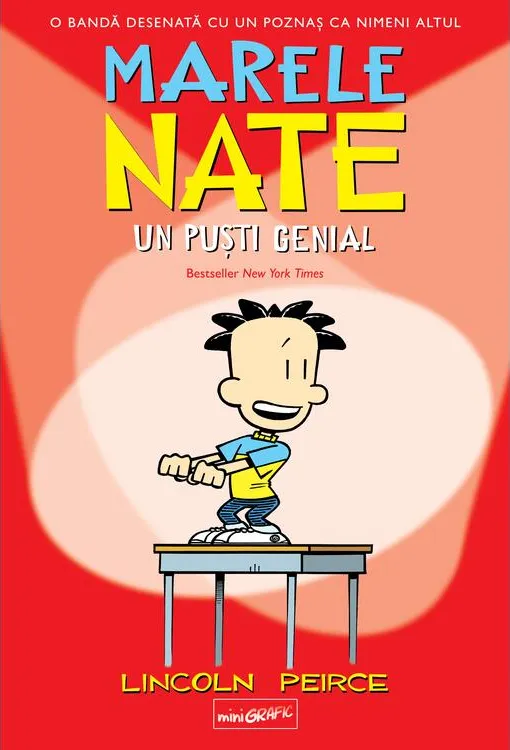 Marele Nate. Un puști genial roman grafic