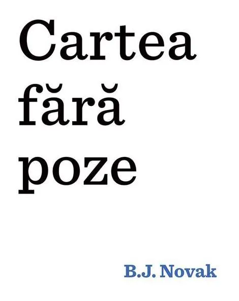 Cartea fara Poze Cartea cu Genius Hc