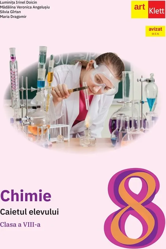 Chimie 8 Caiet Art 2025