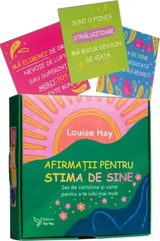 Afirmatii pentru Stima de Sine Set Carte +Cartoline