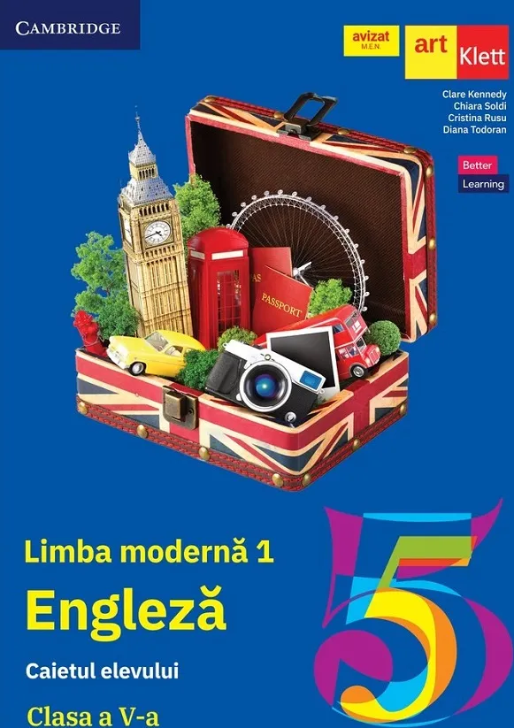 Engleza 5 Caietul Elevului (Make It) + Qr Art 2024