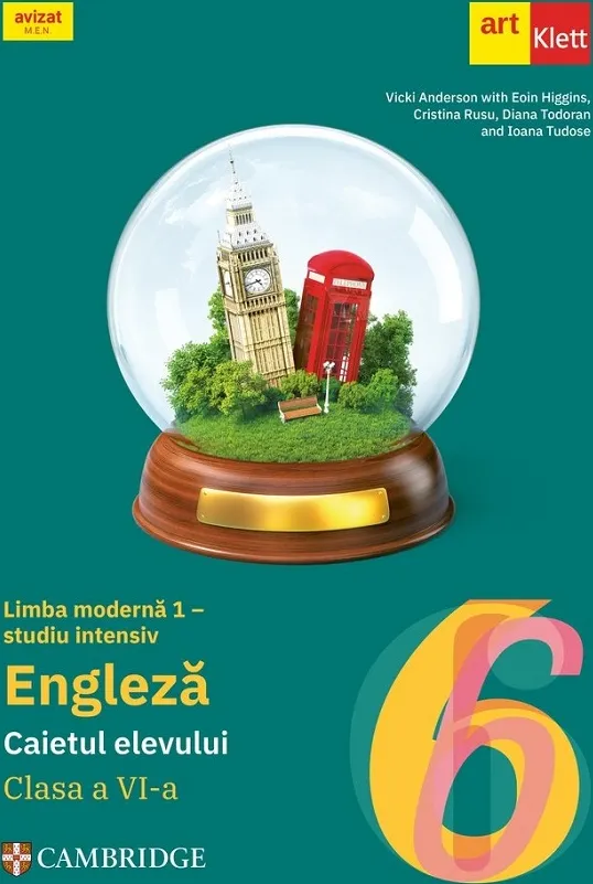 Engleza 6 Caiet (Intensiv) Eyes Open 2. Workbook + Qr Art 2024